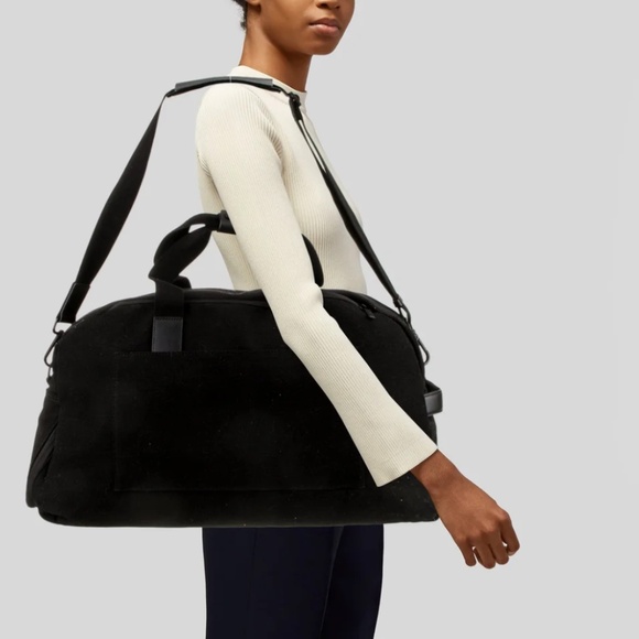 Travel Chic: *Away* Black Canvas Weekender - Picture 2 of 16